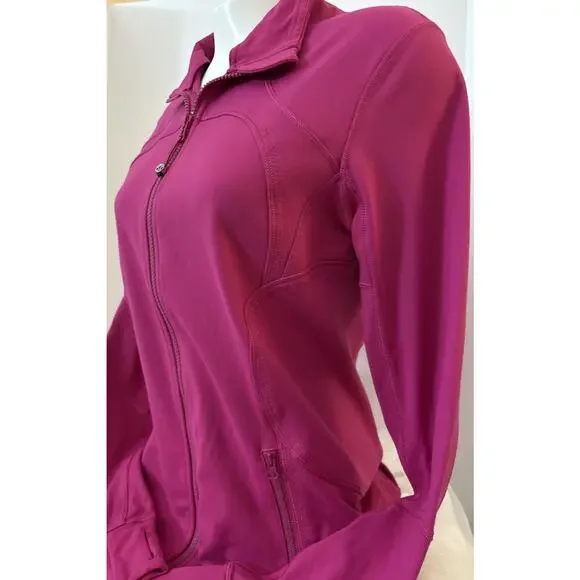 Lululemon - Define, Full Zip, Pink Jacket, Size 12 - Picture 3 of 8